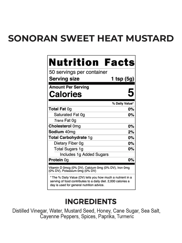 SONORAN SWEET HEAT MUSTARD - Image 3