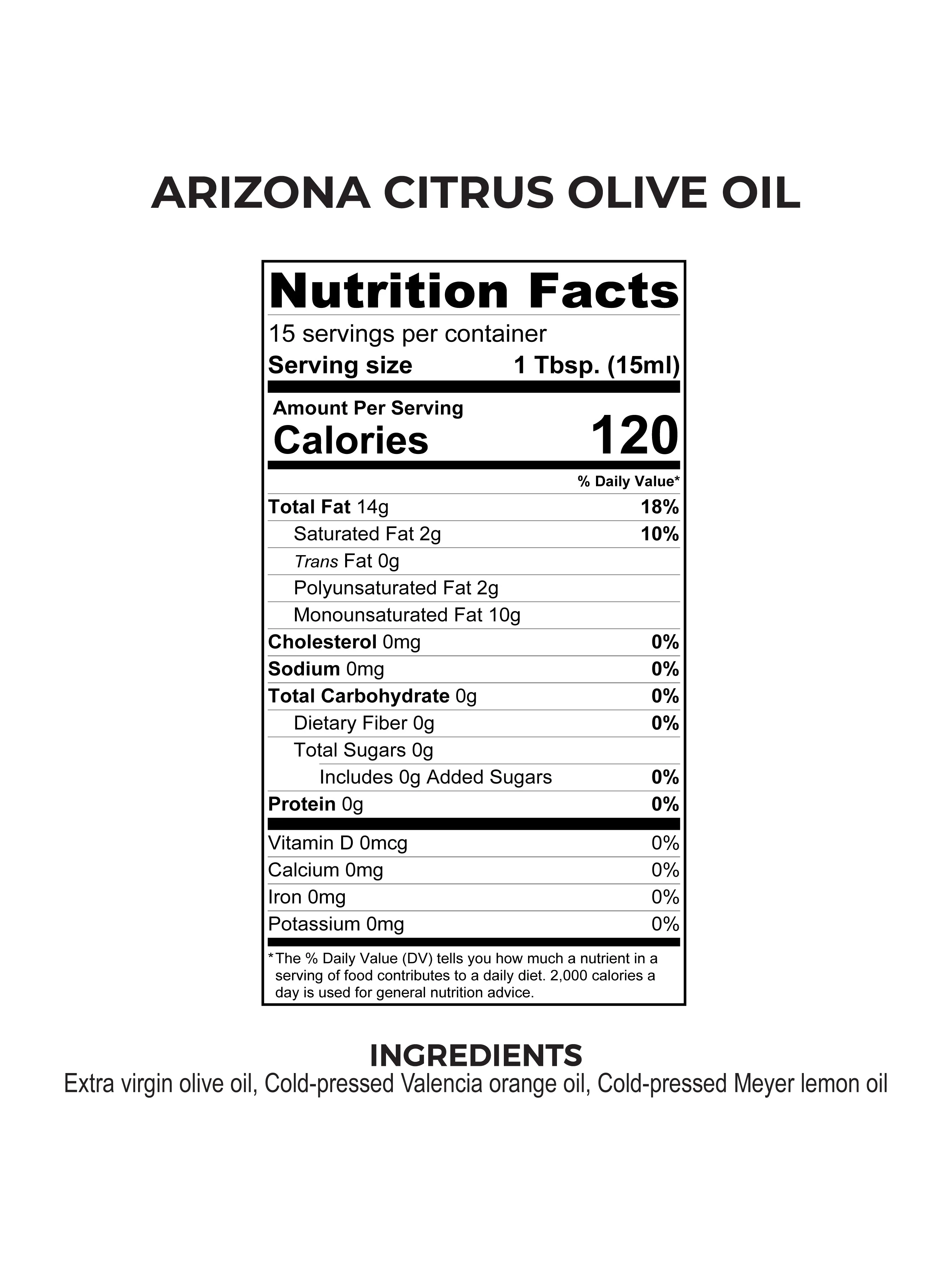 ARIZONA CITRUS OLIVE OIL - Image 3