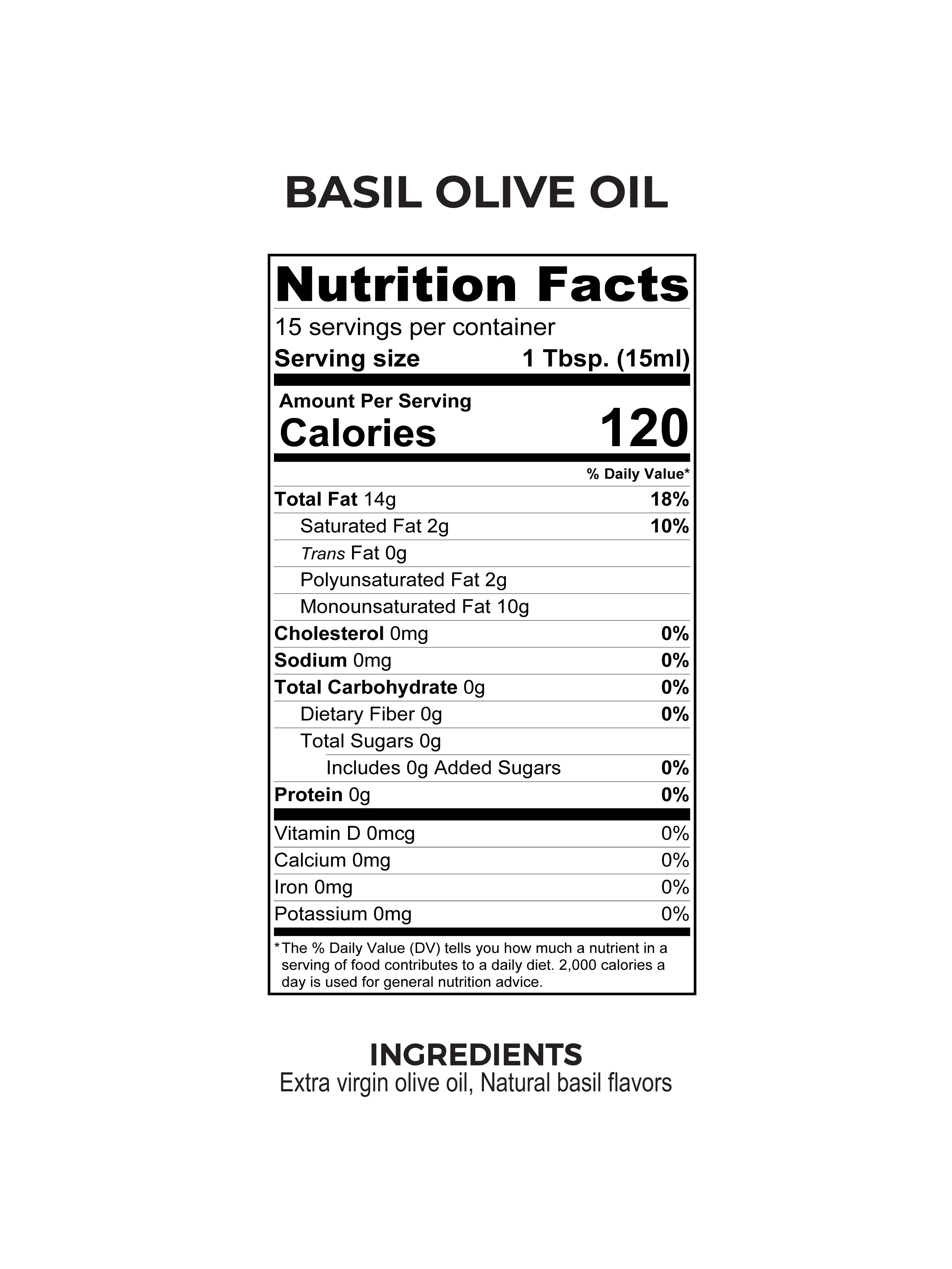 BASIL OLIVE OIL - Image 3