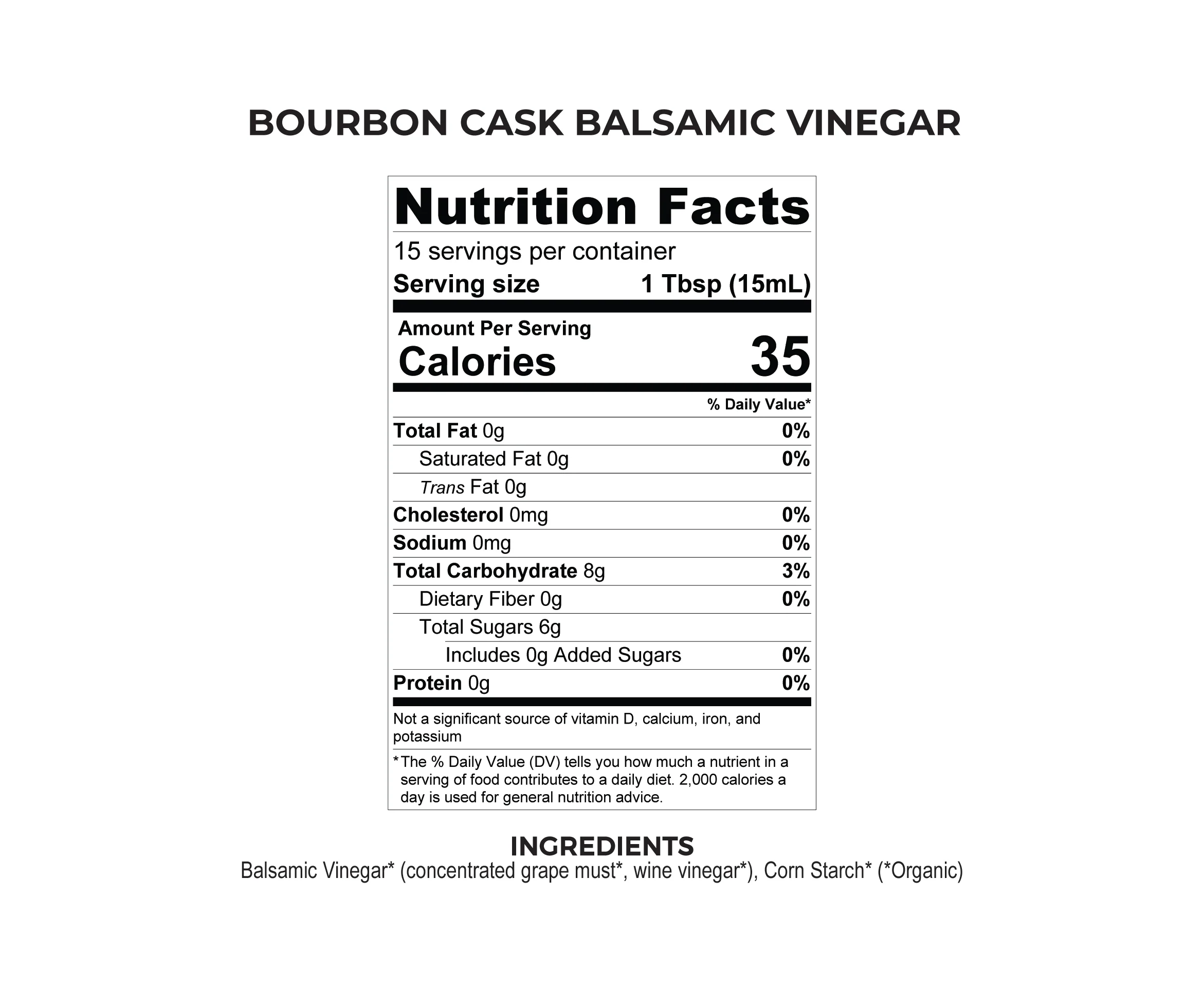 BOURBON CASK BALSAMIC VINEGAR - Image 3