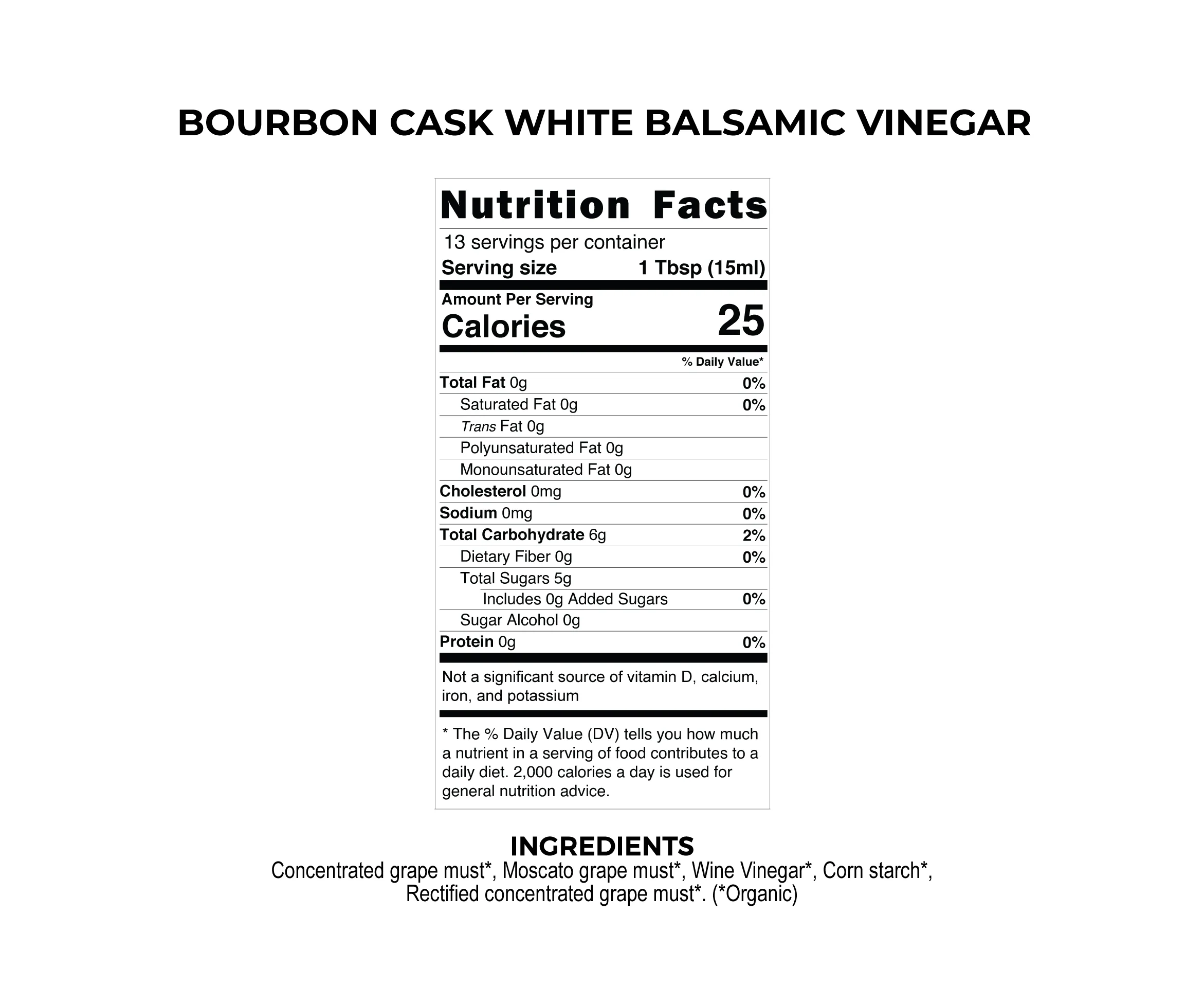 BOURBON CASK WHITE BALSAMIC VINEGAR - Image 3
