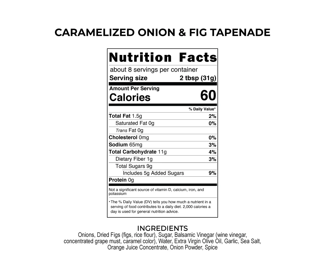 CARAMELIZED RED ONION & FIG TAPENADE - Image 5