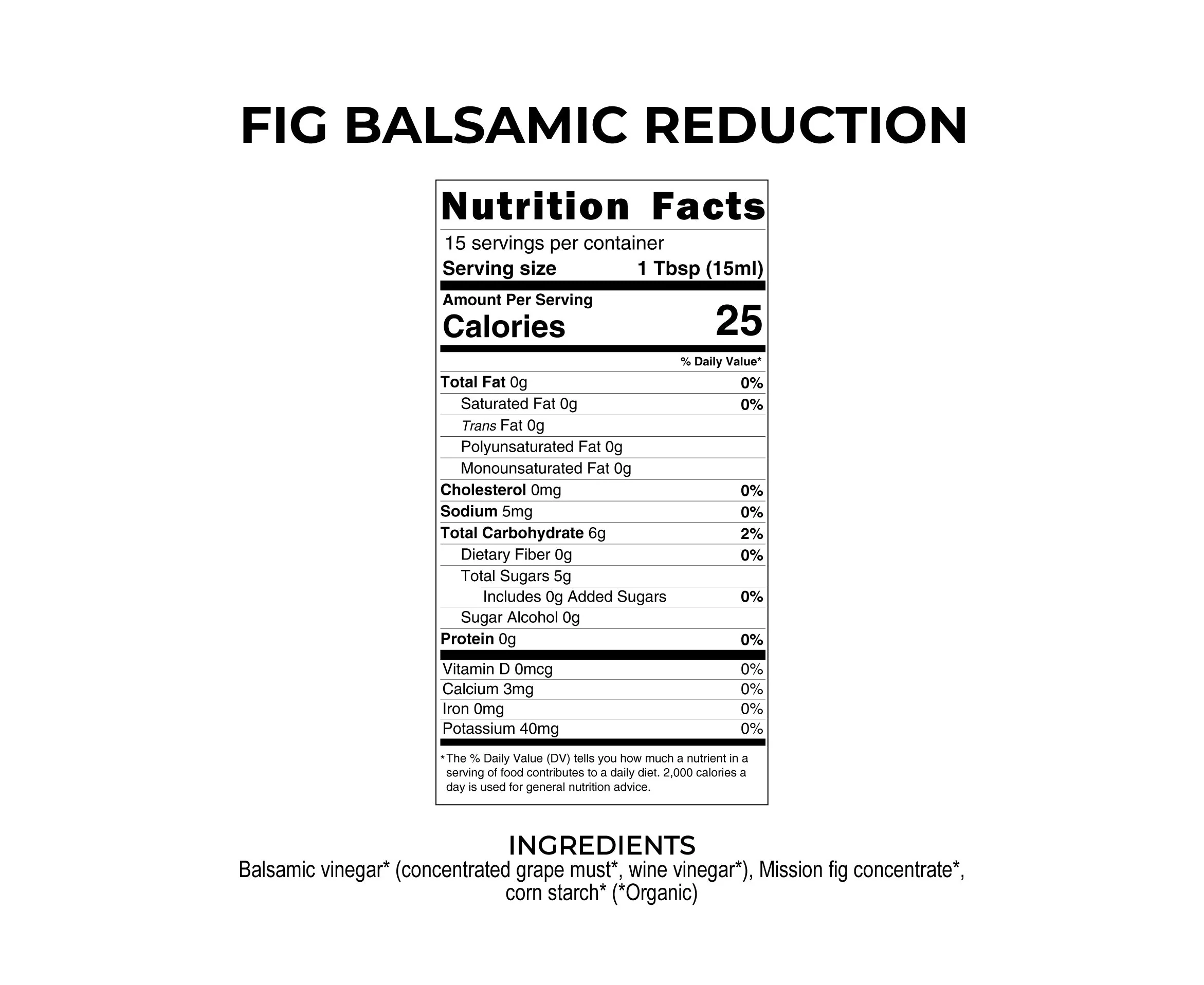 FIG BALSAMIC REDUCTION - Image 3