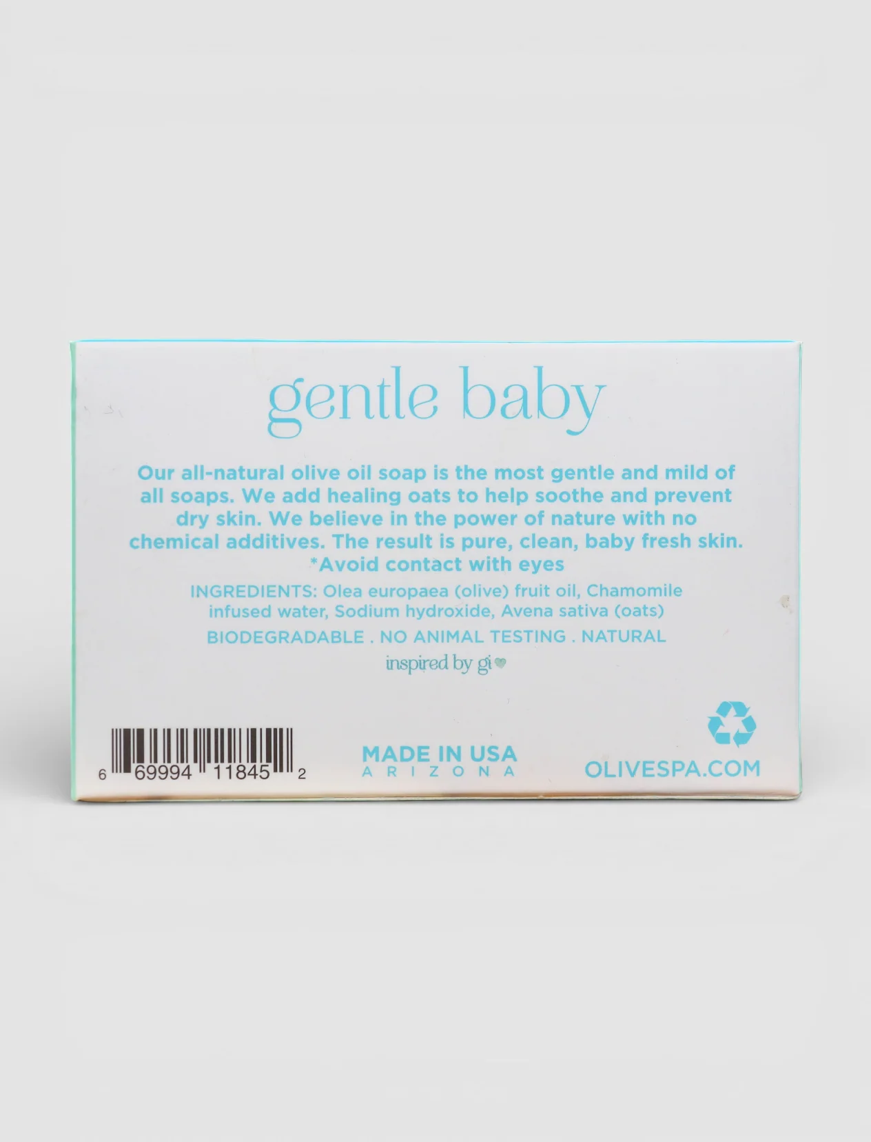 GENTLE BABY OLIVE OIL SOAP - Image 4