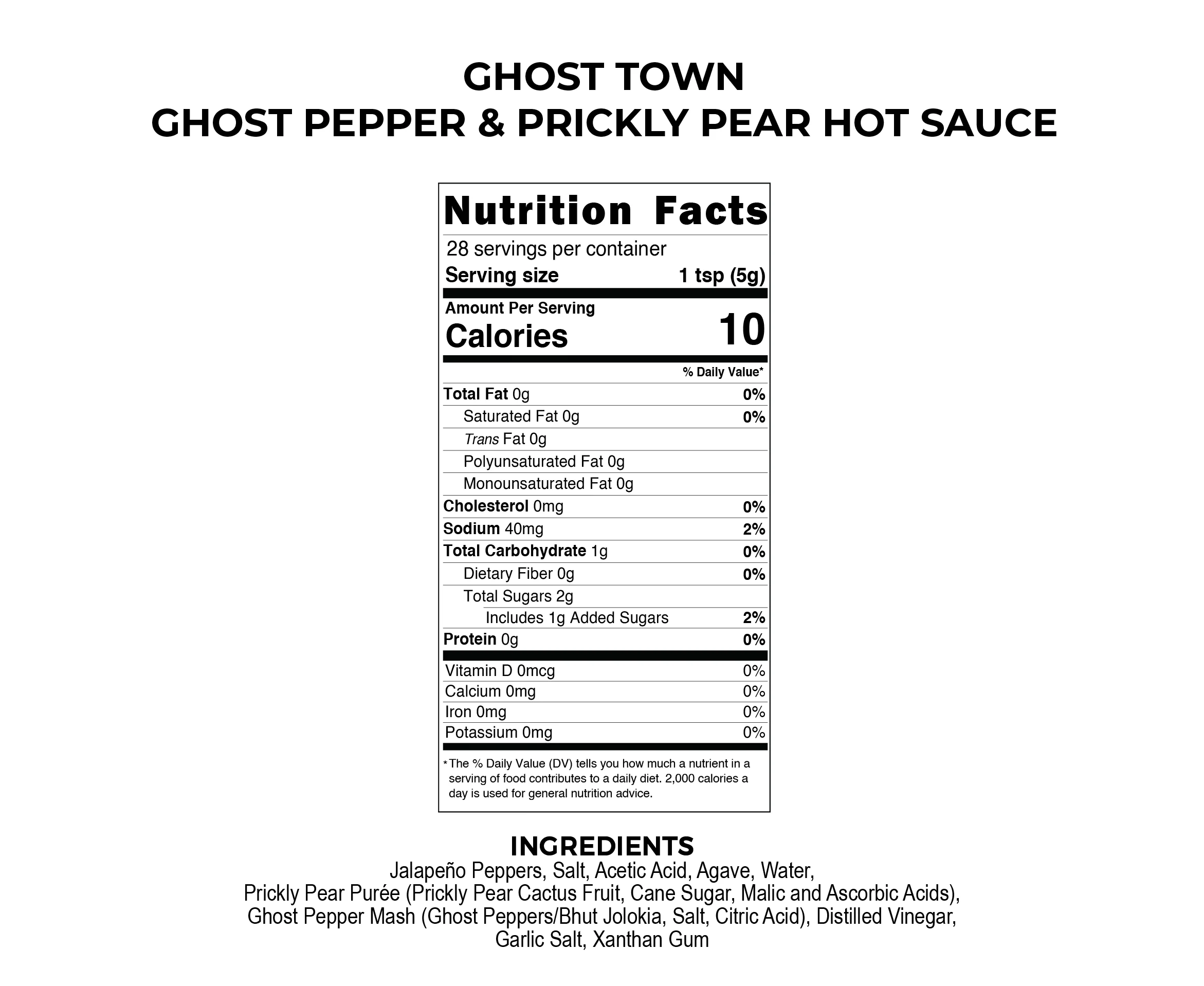GHOST TOWN HOT SAUCE - Image 3