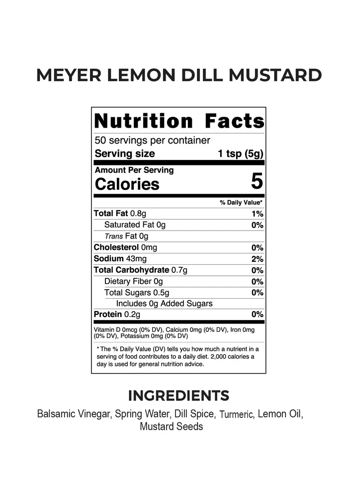 MEYER LEMON DILL MUSTARD - Image 3