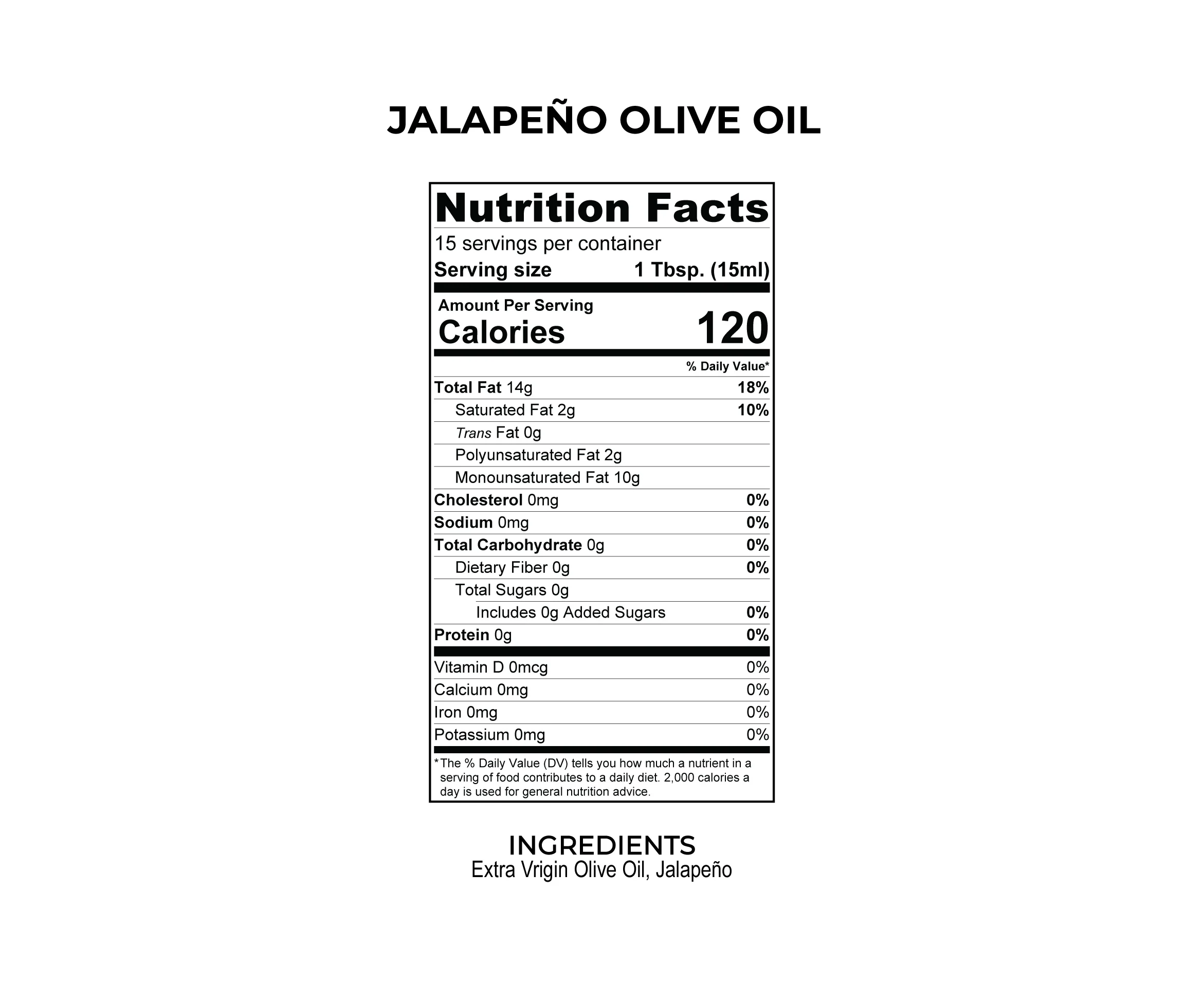 FRESH CRUSH JALAPEÑO OLIVE OIL - Image 3