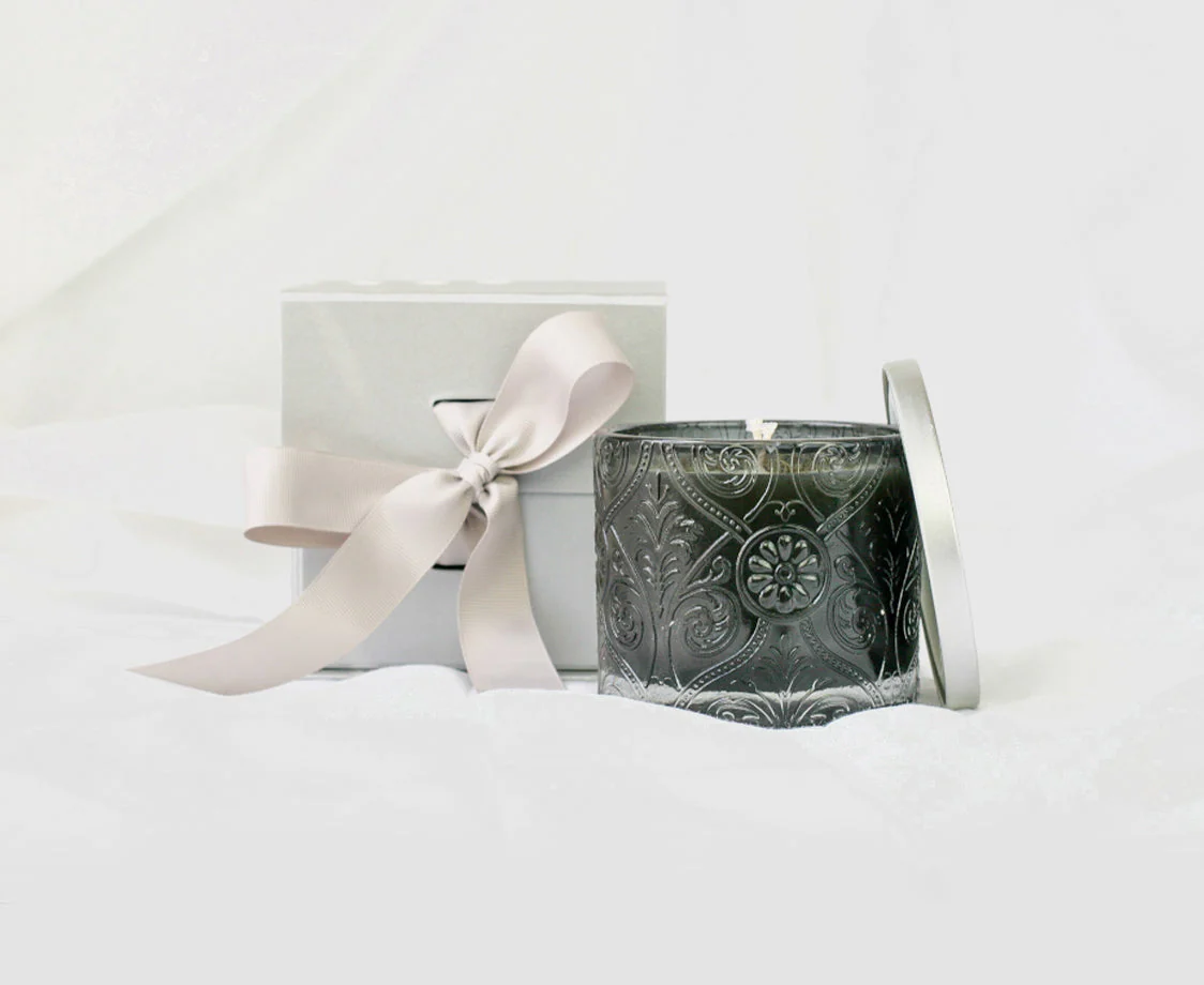 LAVENDER AROMATHERAPY CANDLE BLACK - Image 2