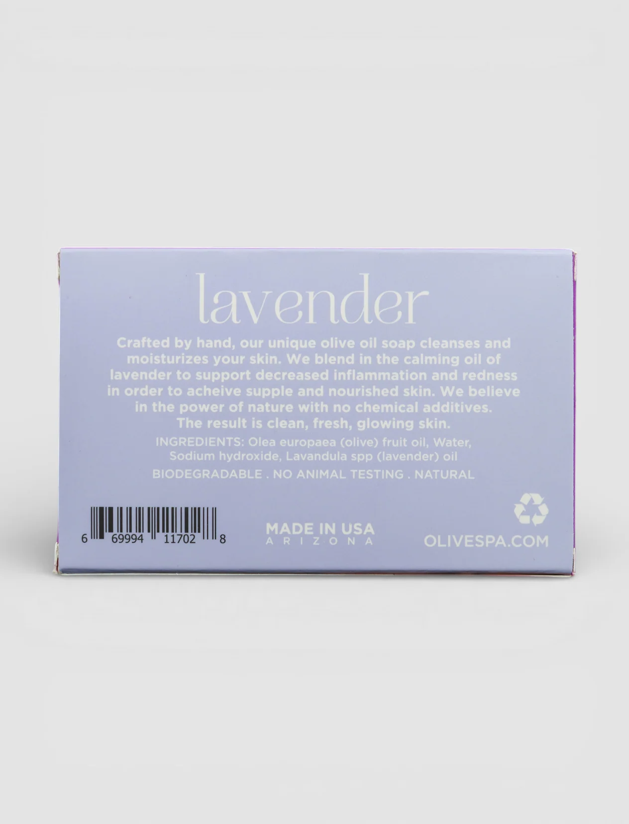 LAVENDER OLIVE OIL SOAP - Image 4
