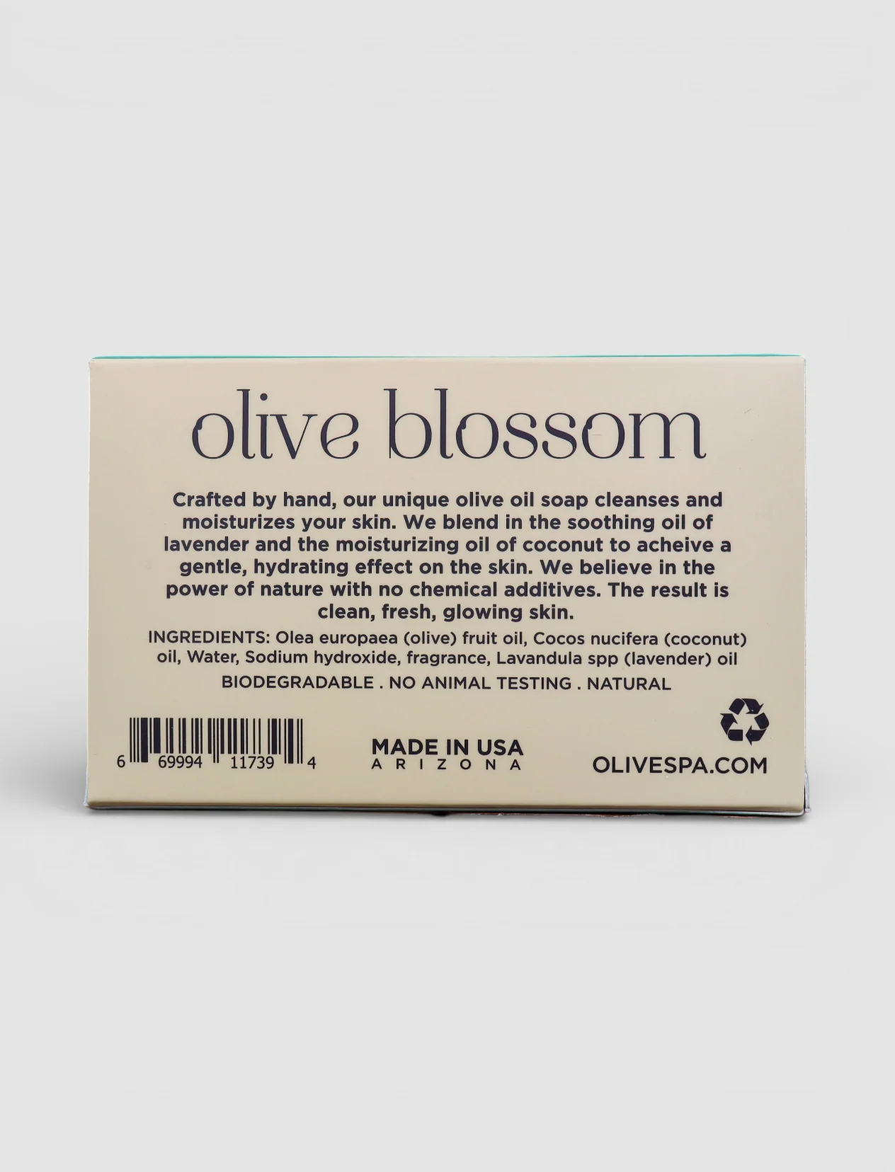 OLIVE BLOSSOM OLIVE OIL SOAP - Image 4