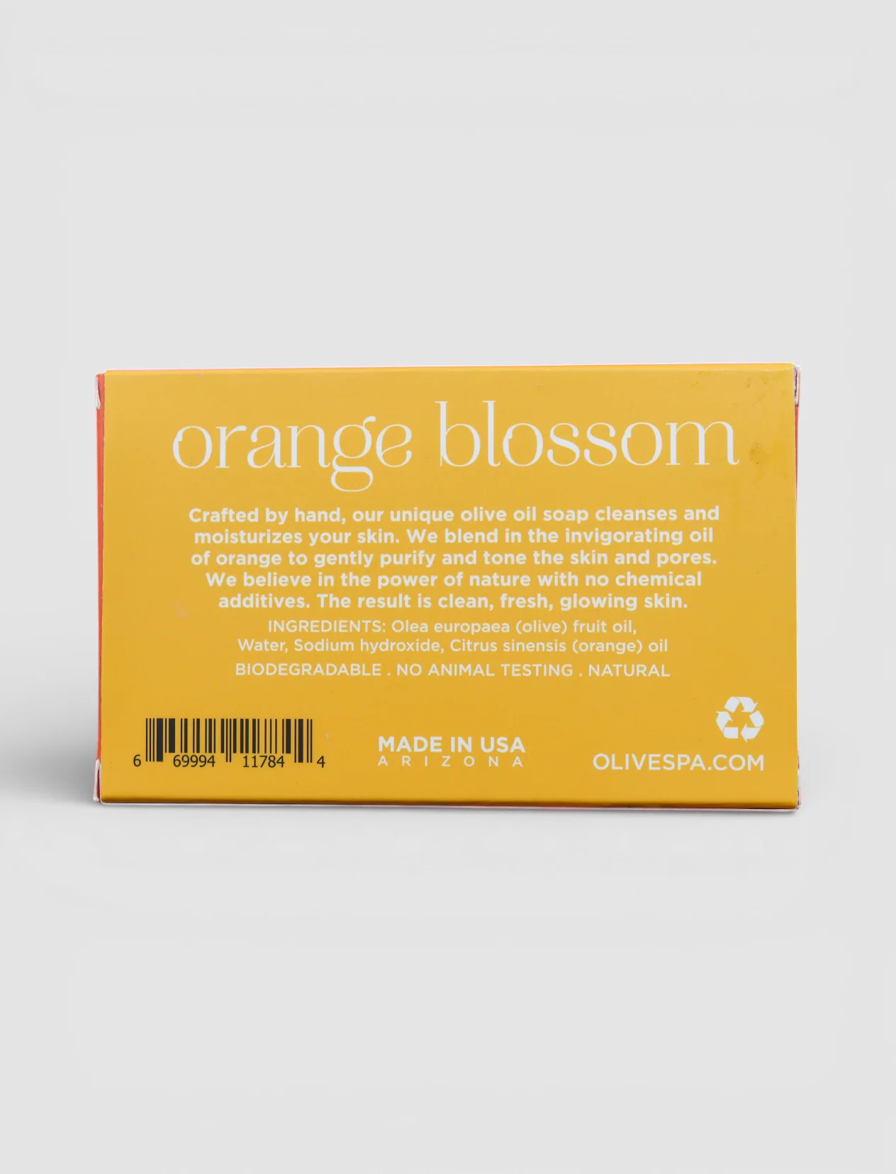 ORANGE BLOSSOM OLIVE OIL SOAP - Image 4