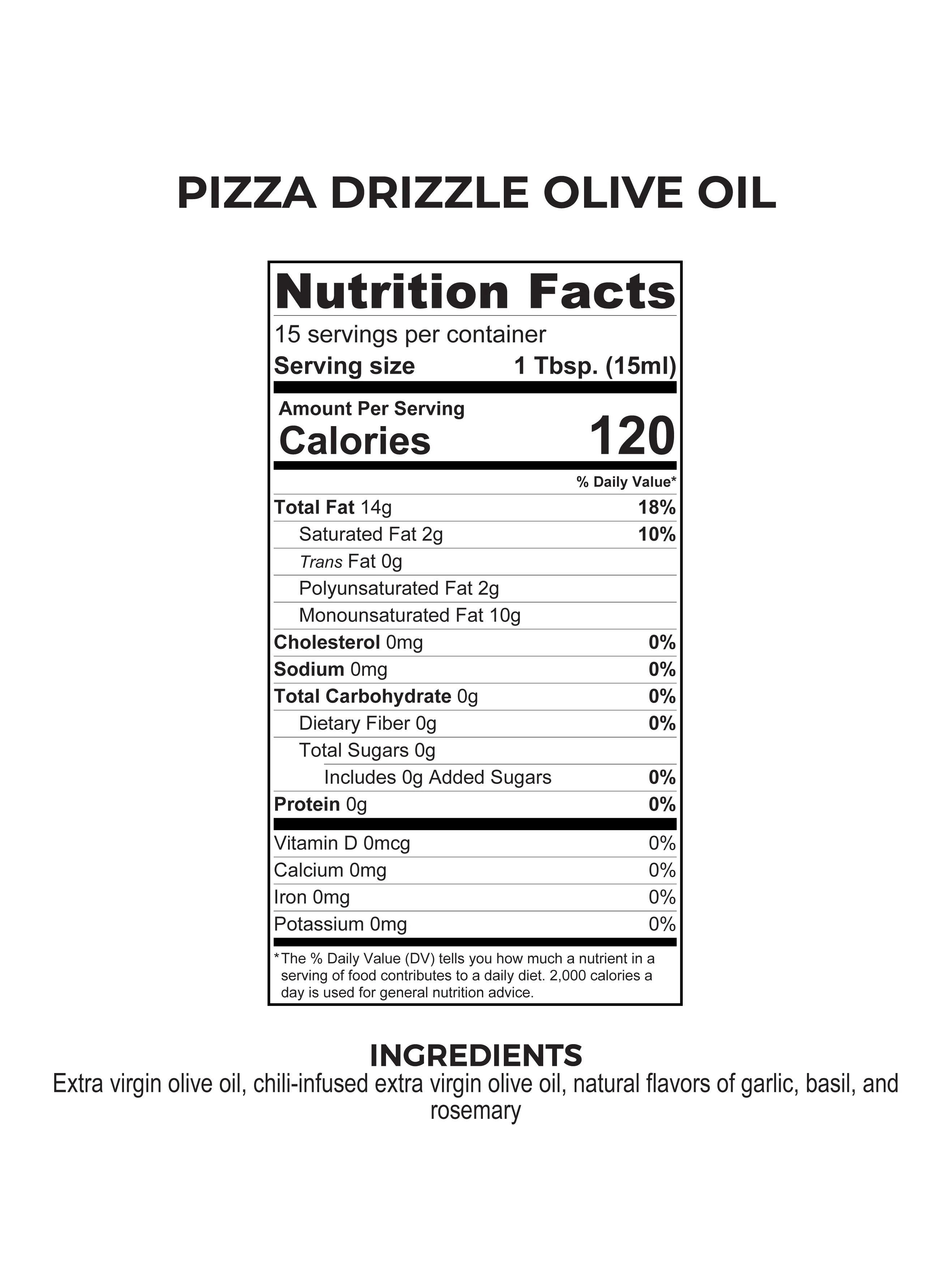 PIZZA DRIZZLE OLIVE OIL - Image 3