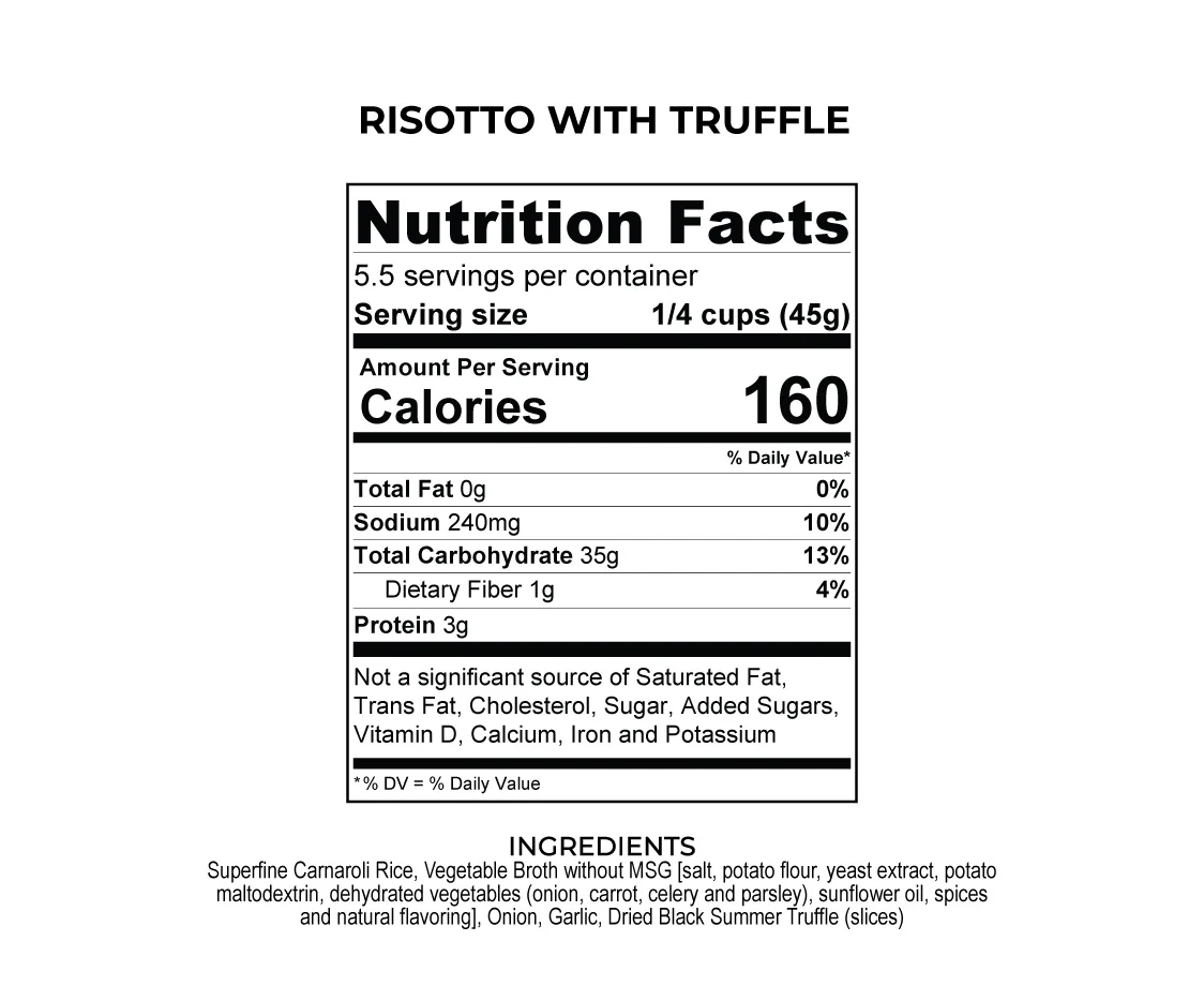 RISOTTO WITH TRUFFLE (AL TARTUFO) - Image 3