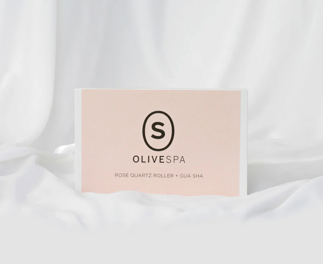 ROSE QUARTZ ROLLER + GUA SHA BOXED SET - Image 3