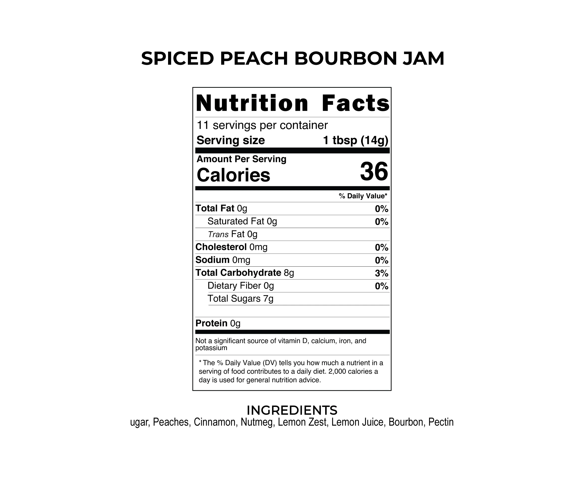SPICED PEACH BOURBON JAM - Image 3