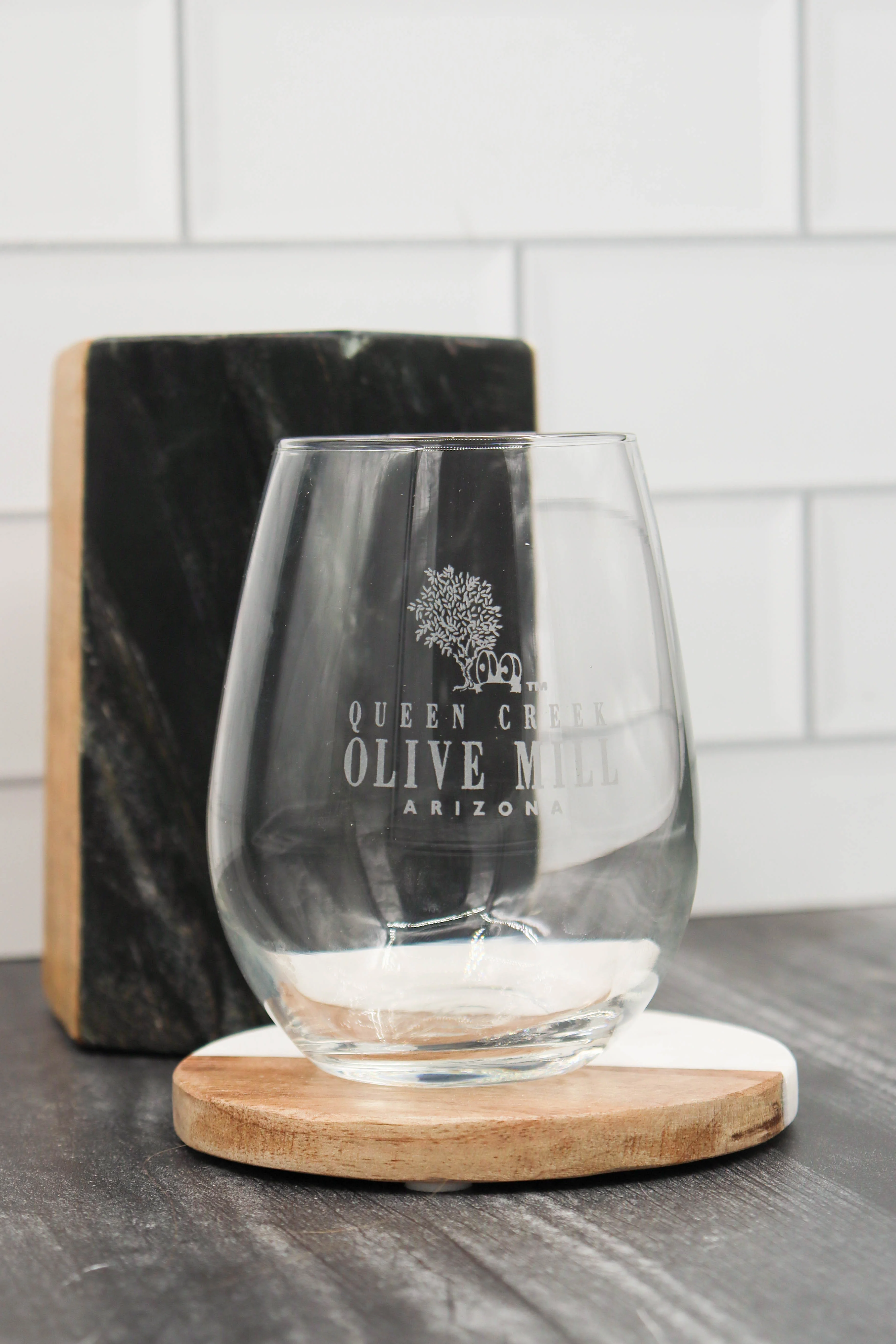 STEMLESS LOGO WINE GLASS - Image 2