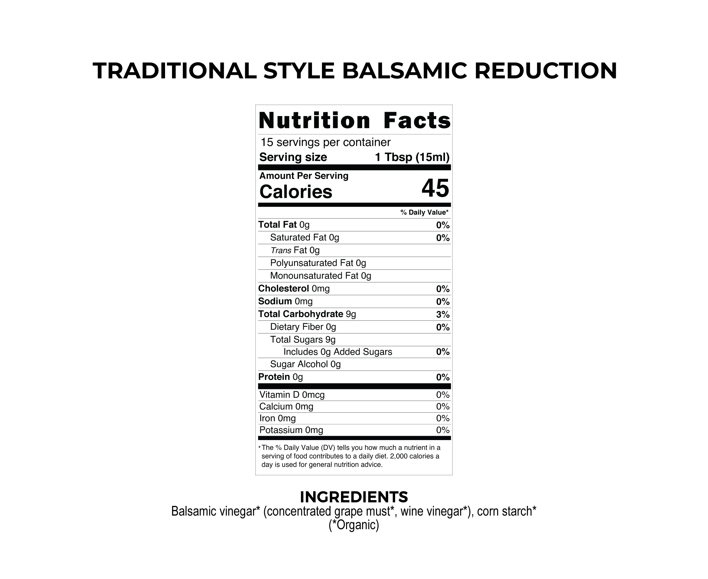 TRADITIONAL STYLE BALSAMIC REDUCTION - Image 3