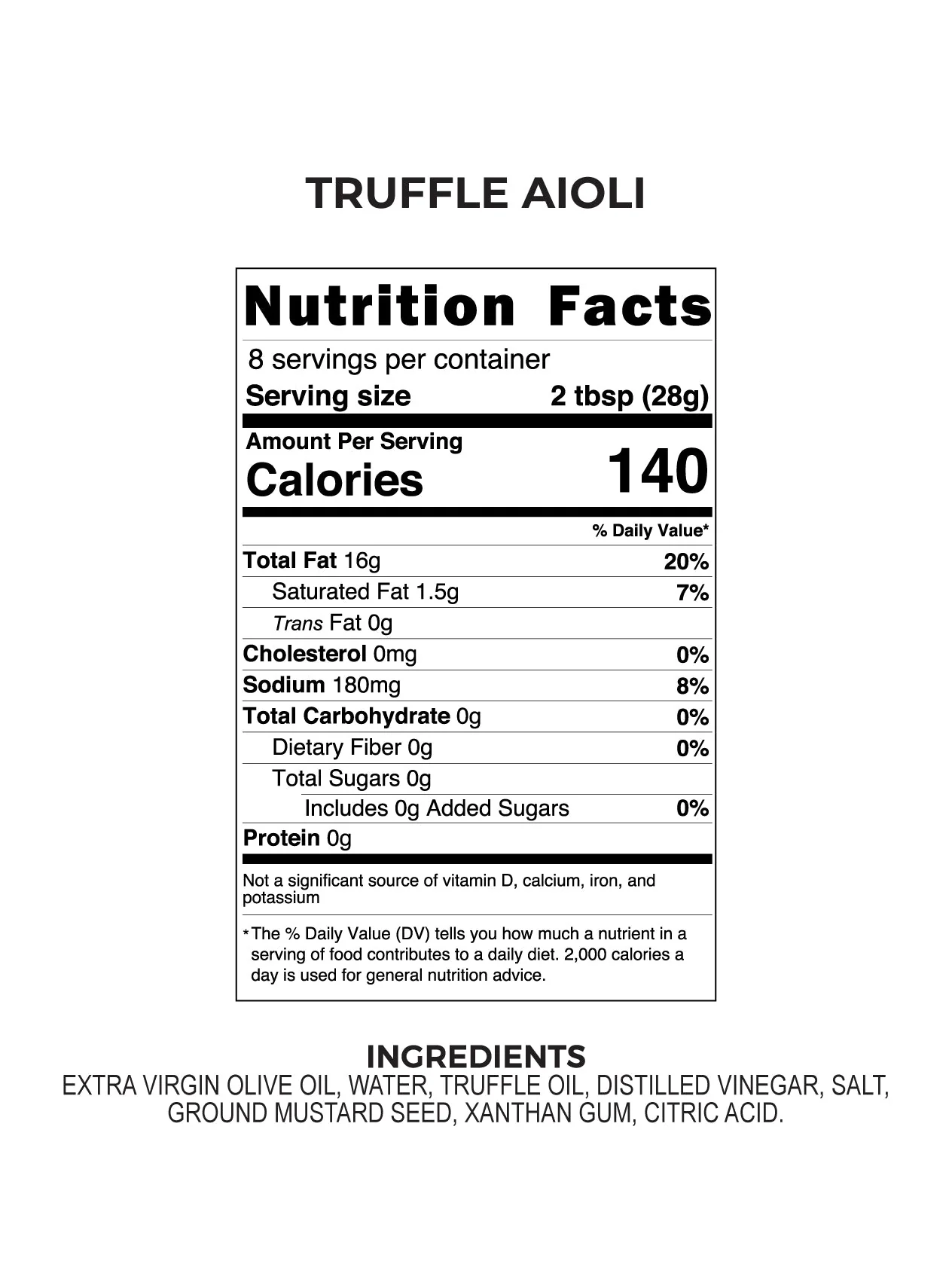 TRUFFLE AIOLI - Image 3