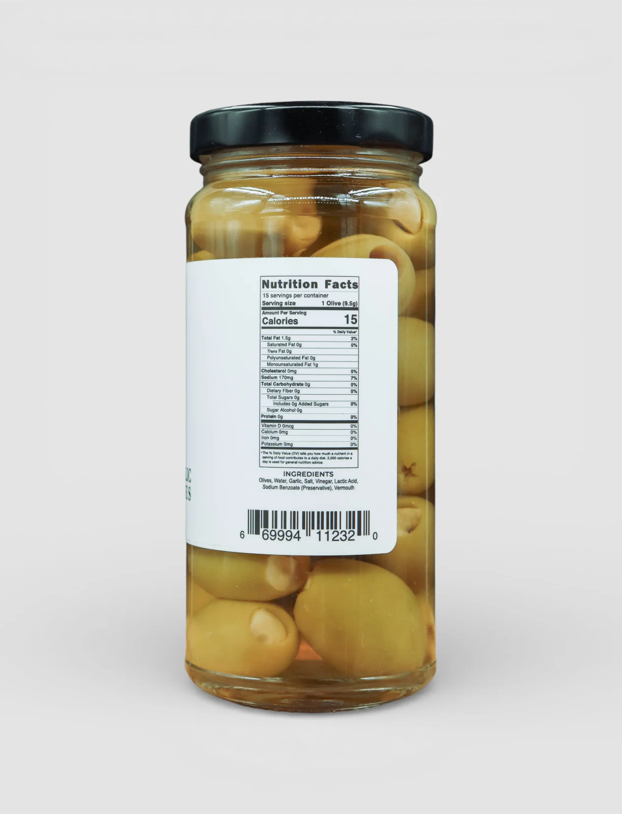 VERMOUTH GARLIC STUFFED OLIVES - Image 5