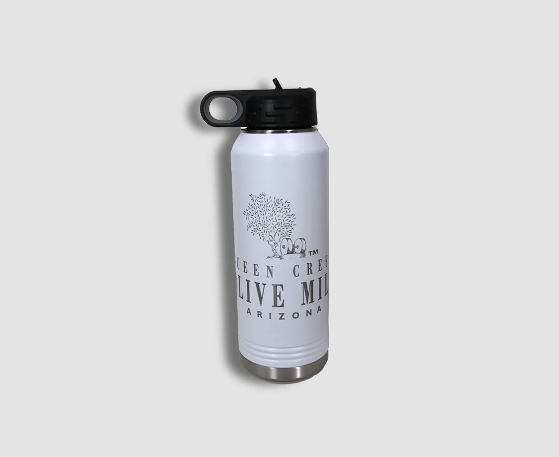 WHITE LOGO BOTTLE - 32OZ