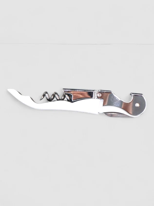 White Logo Corkscrew